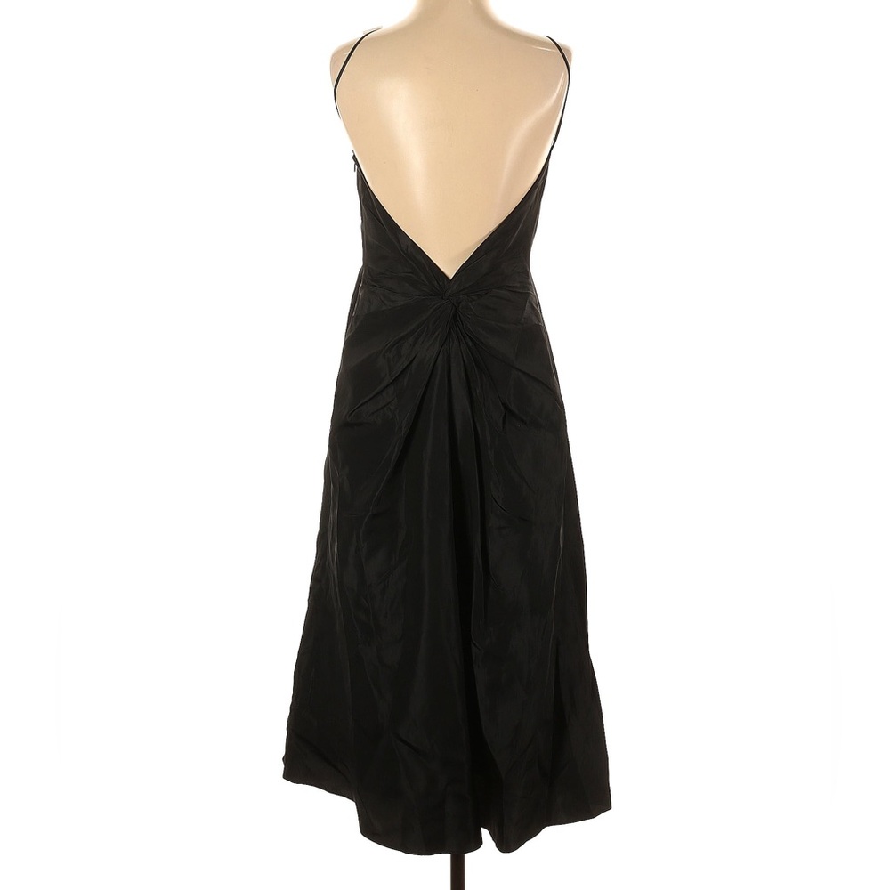 Vintage 90’s Y2K black dress low back spaghetti straps 4 US